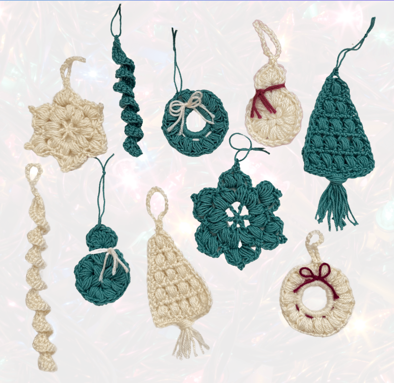 Crochet Boho Ornaments | Hanging Decor & Gift Tags | Easy and Fast!