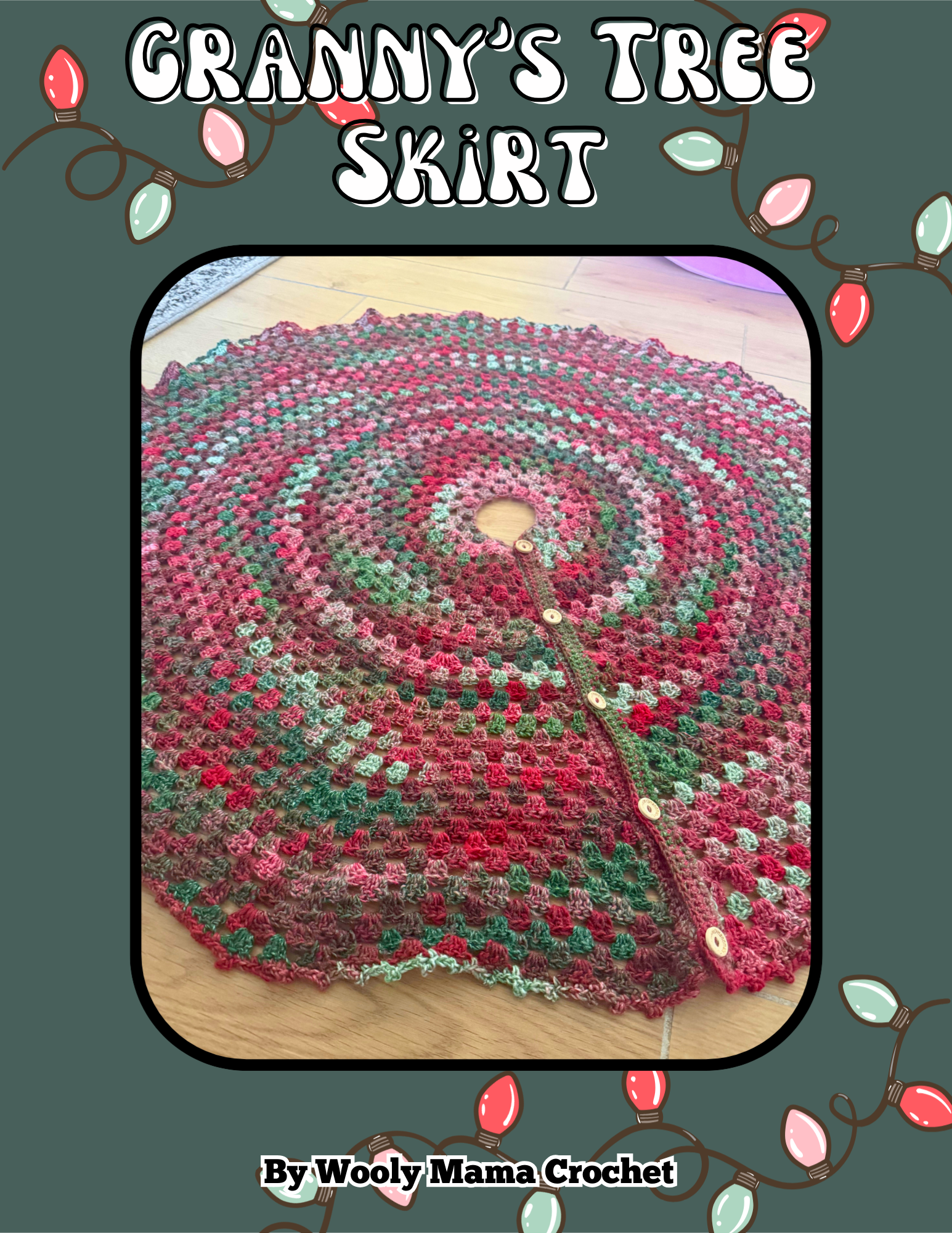 How to Crochet a Tree Skirt: Granny's Tree Skirt FREE PATTERN