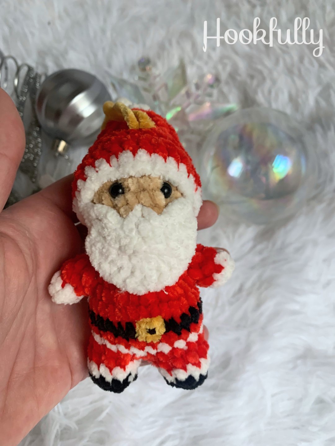 Christmas Santa Ornament