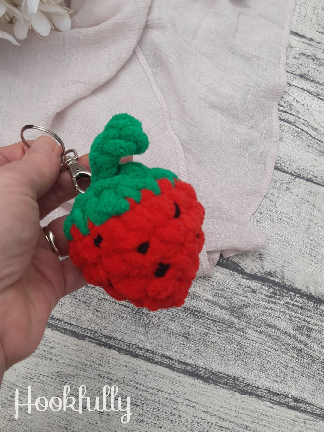 Strawberry Keychain