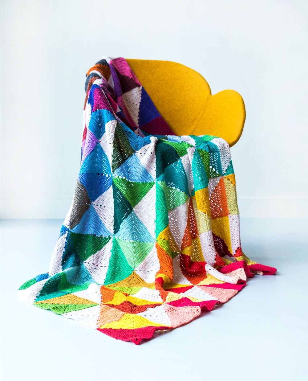 Rainbow Origami Blanket