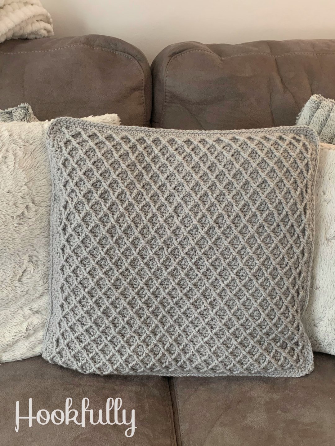 Diamond Stitch Cushion