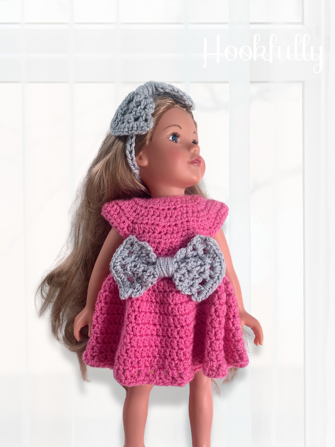 Bowtiful 18” Doll Dress