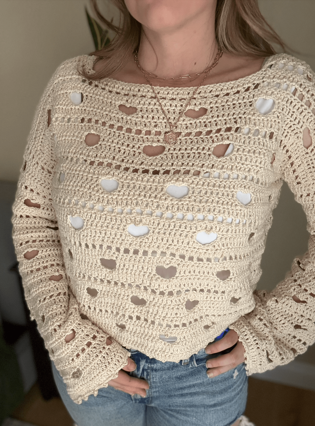 The Lovely Lacy Top: Free Crochet Pattern + Video Tutorial