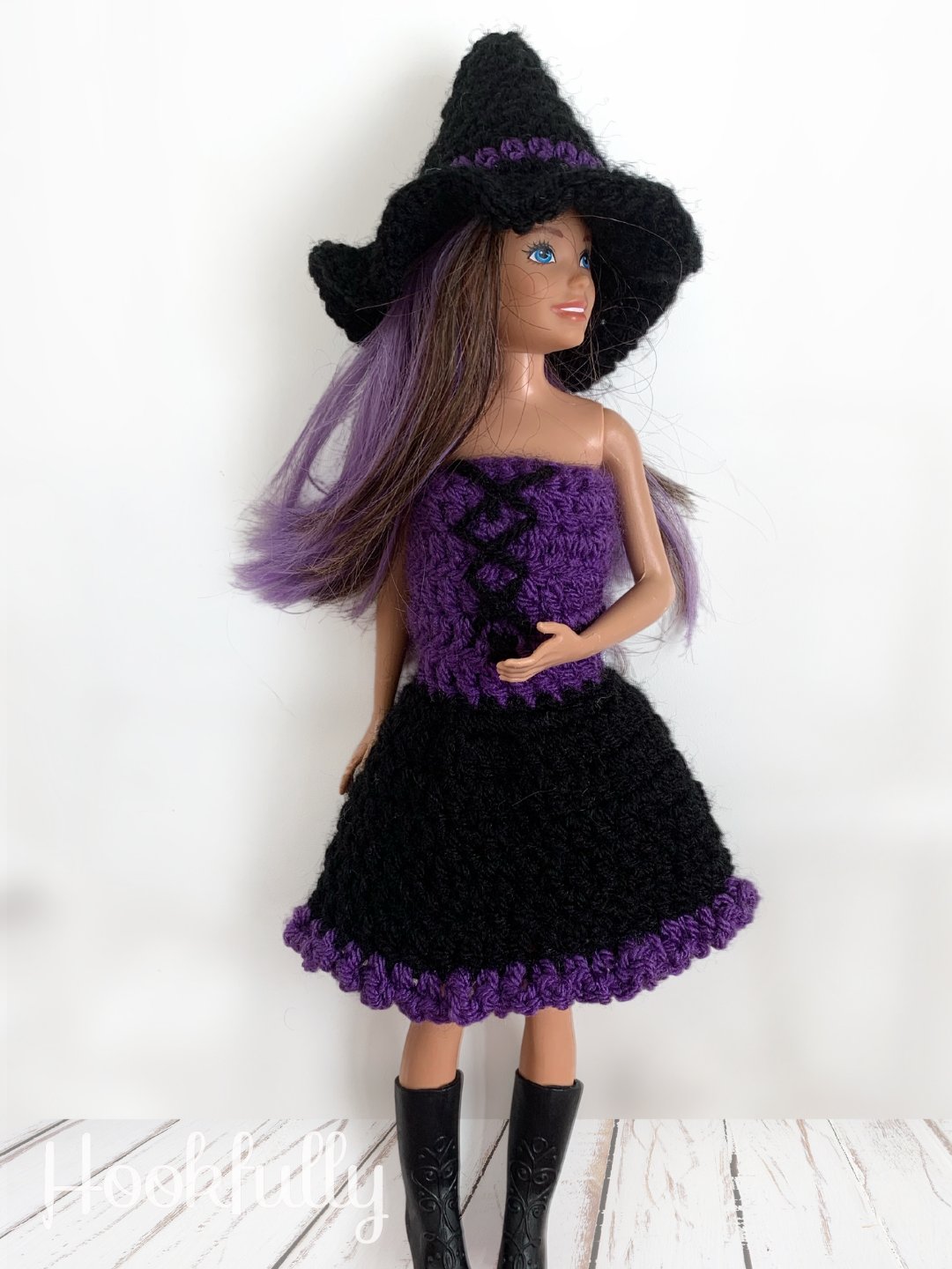 Dolls Halloween Witch Costume
