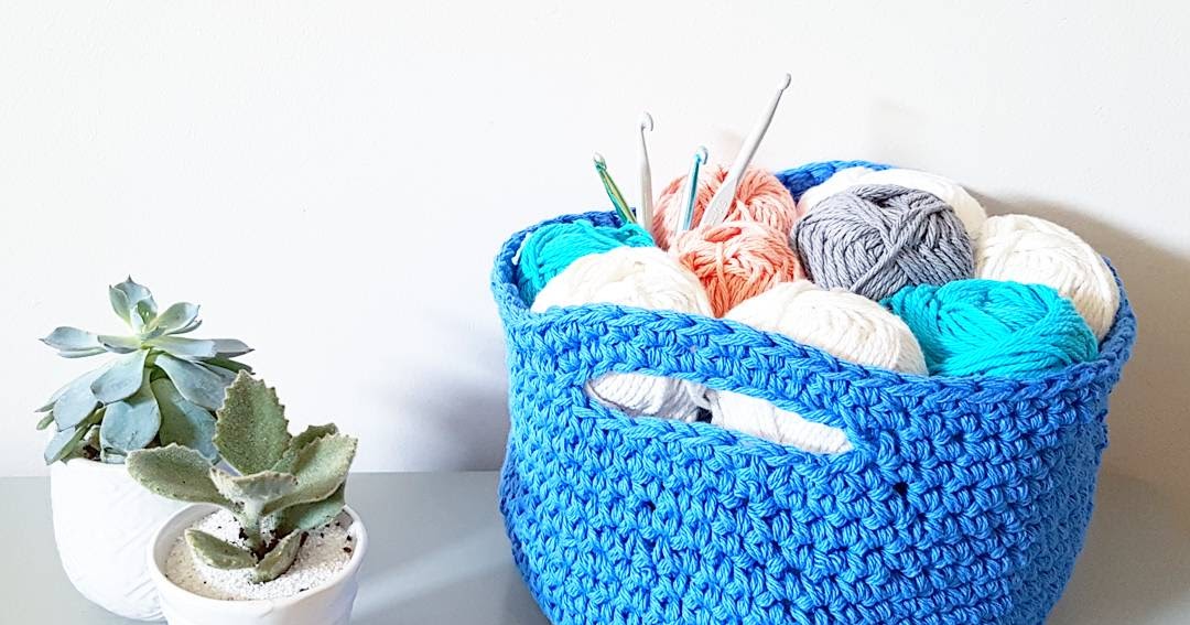 Easy Crochet Basket
