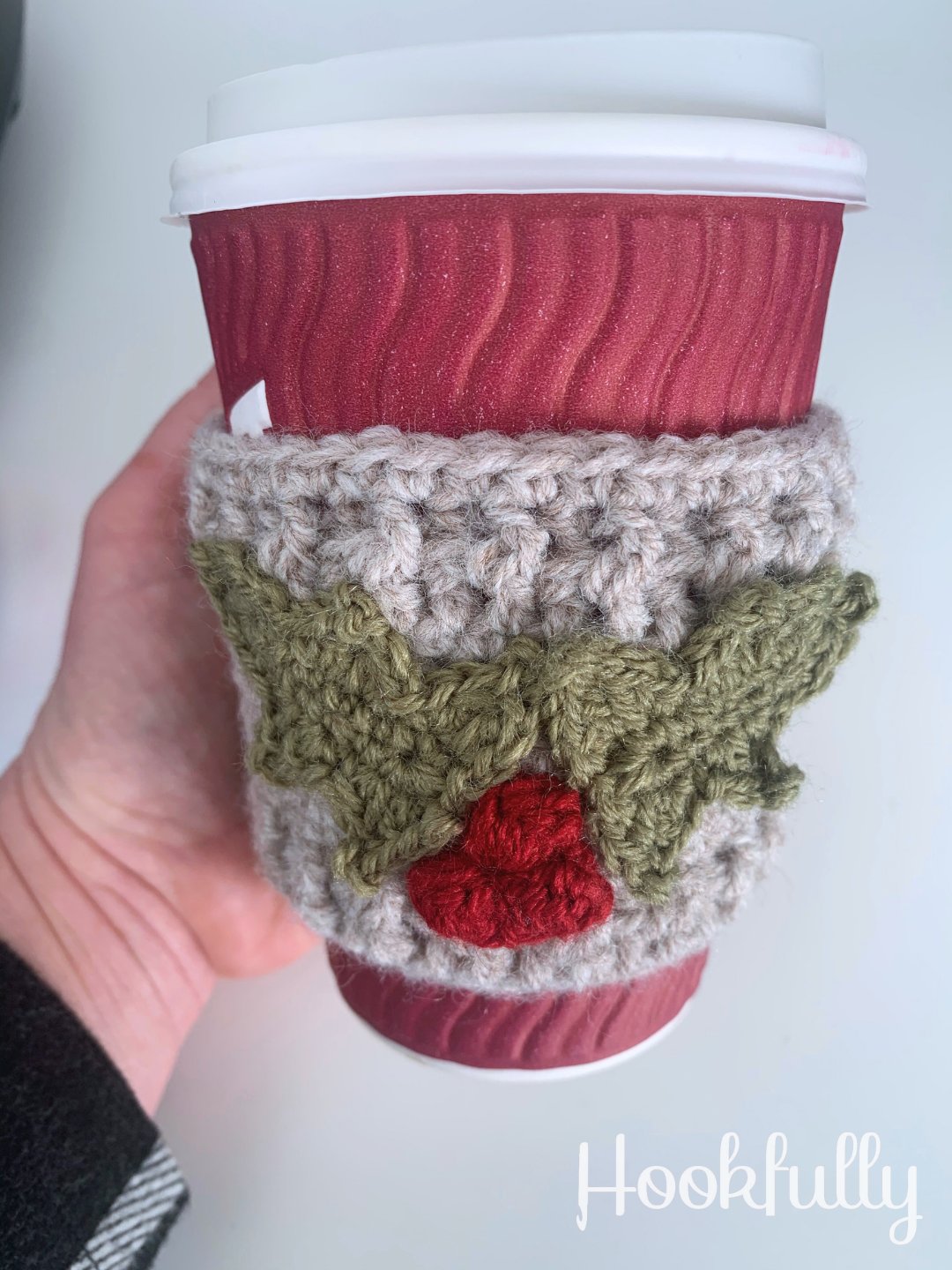 Christmas Coffee Cozy