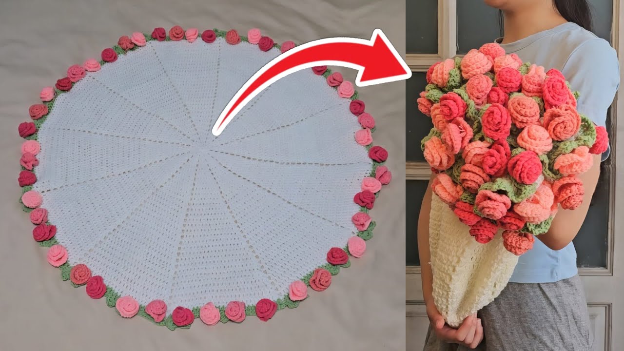 Flower Bouquet Blanket