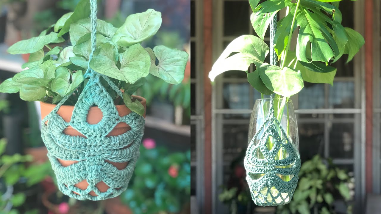 Monstera Leaf Plant Hanger