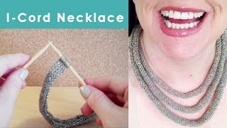 I-Cord Necklace: Triplet Strands