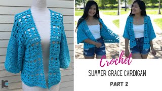 Crochet Summer Cardigan FREE Pattern: Summer Crochet Tops (US XS-XXL) PT. 2