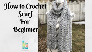 Crochet : Scarf ( For beginner )