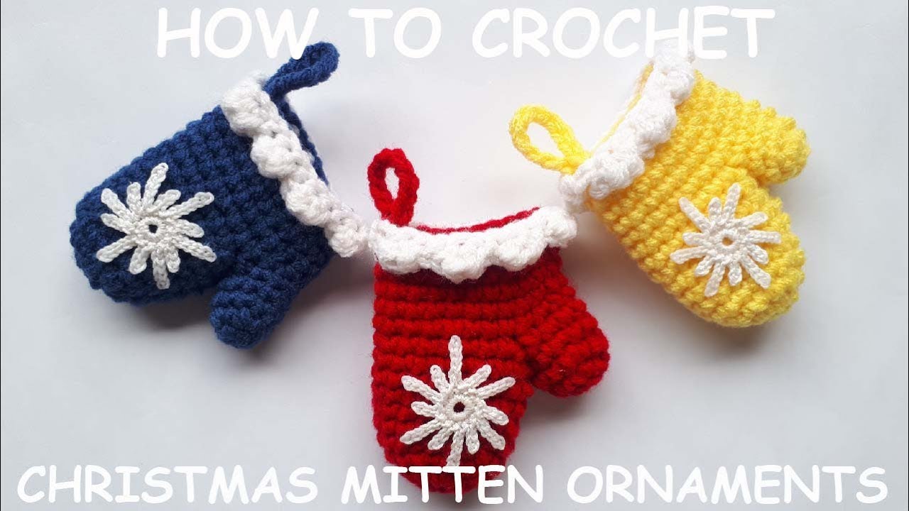 Christmas Mitten Ornaments