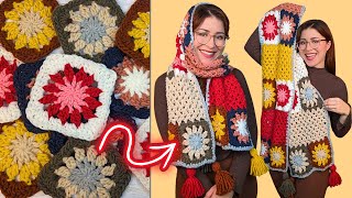 Crochet the Perfect Scarf for Winter in ONE Day with @Prym ❄️