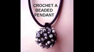 BEADED BALL PENDANT