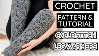 Crochet These Elegant Leg Warmers with Ease! | Pattern & Tutorial #640