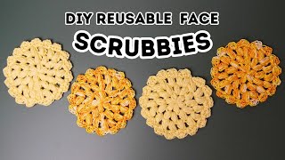 Crochet Reusable Face Scrubbies | Brunaticality Crochet