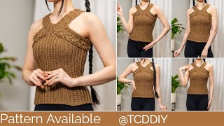 How to Crochet Cable Stitch Vest | Pattern & Tutorial DYI