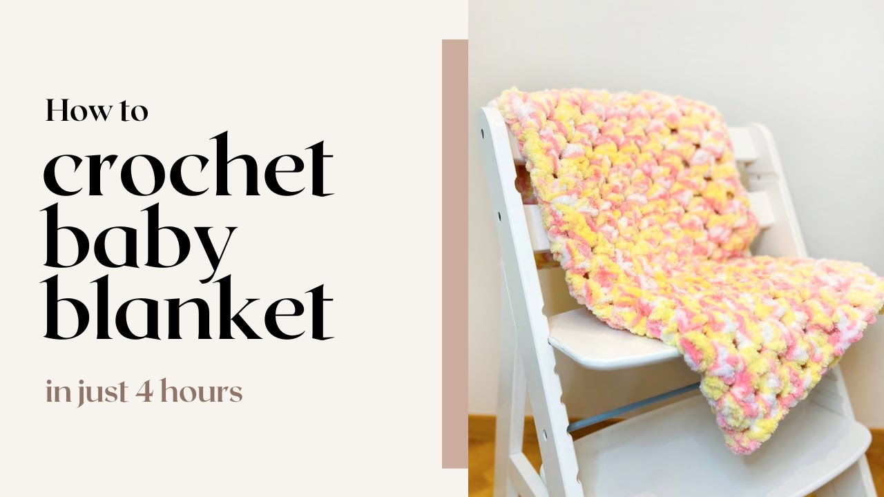 Simplest Chunky Baby Blanket