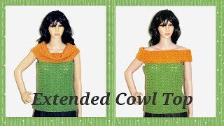 Seamless Extended Cowl Top