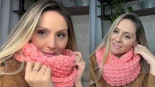 Gola de crochê/ Maxi gola em crochê/ Gola dupla de croche/ Collar crochet/ Cuello de ganchillo