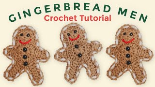 Amazing gingerbread men that you can make! | Christmas Crochet π