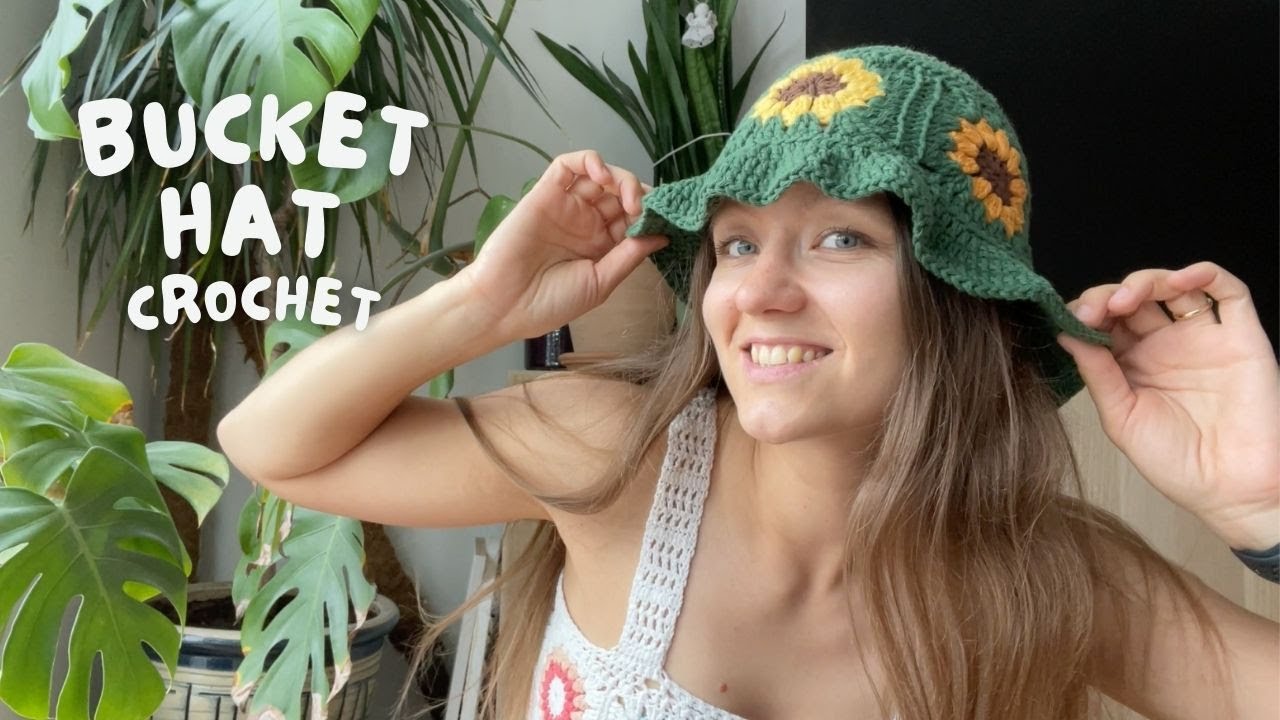 👒 BUCKET HAT CROCHET | beginner friendly tutorial