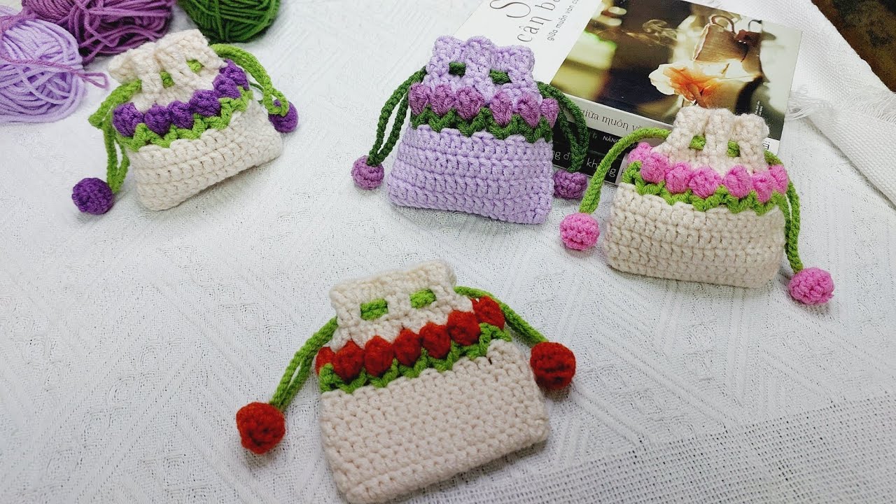 Tulip Pouch Bag