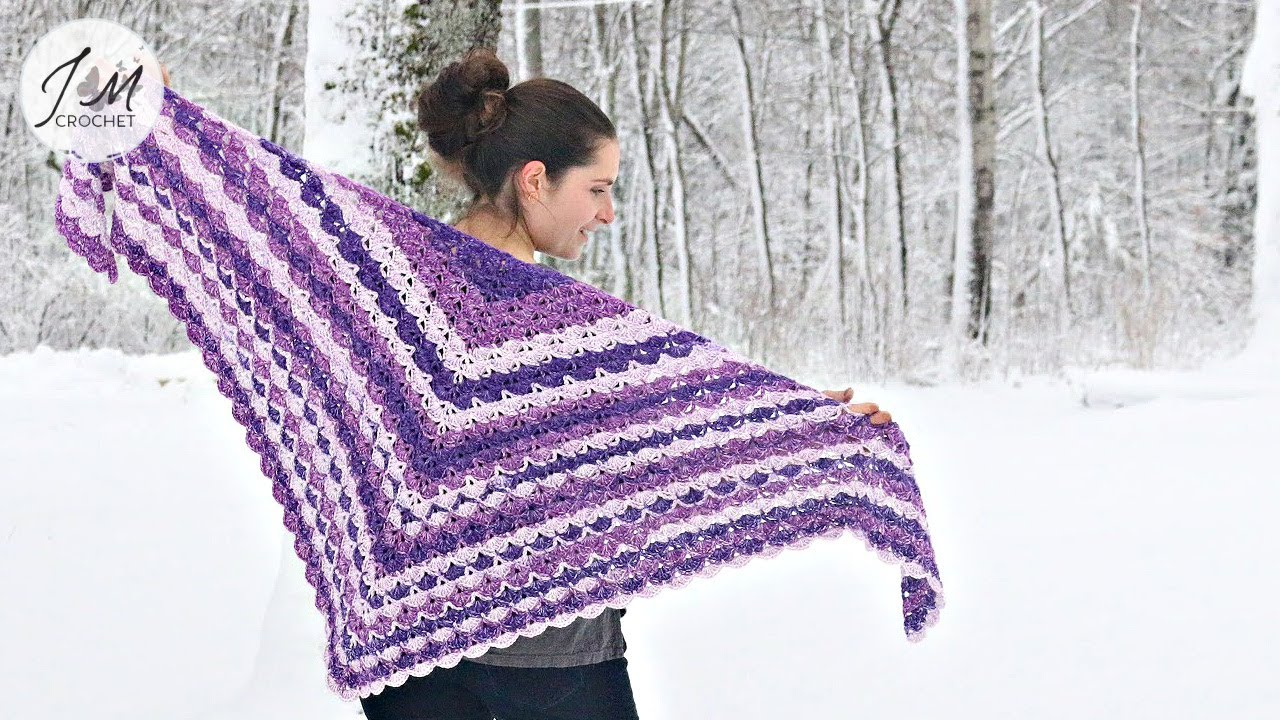 Shells Of One-Color Shawl