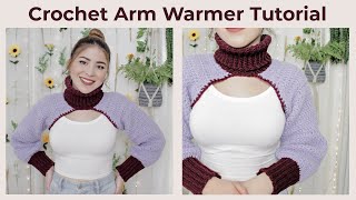 Crochet Arms Sweater Tutorial | Brunaticality Crochet
