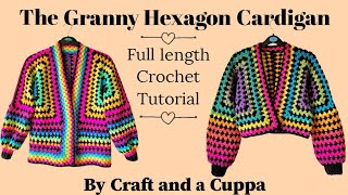 The Granny Hexagon Cardigan