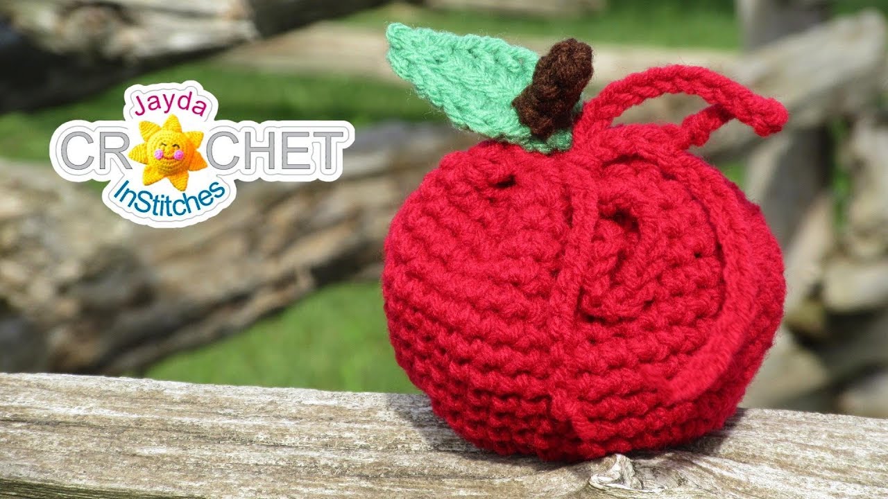 Apple Drawstring Sack
