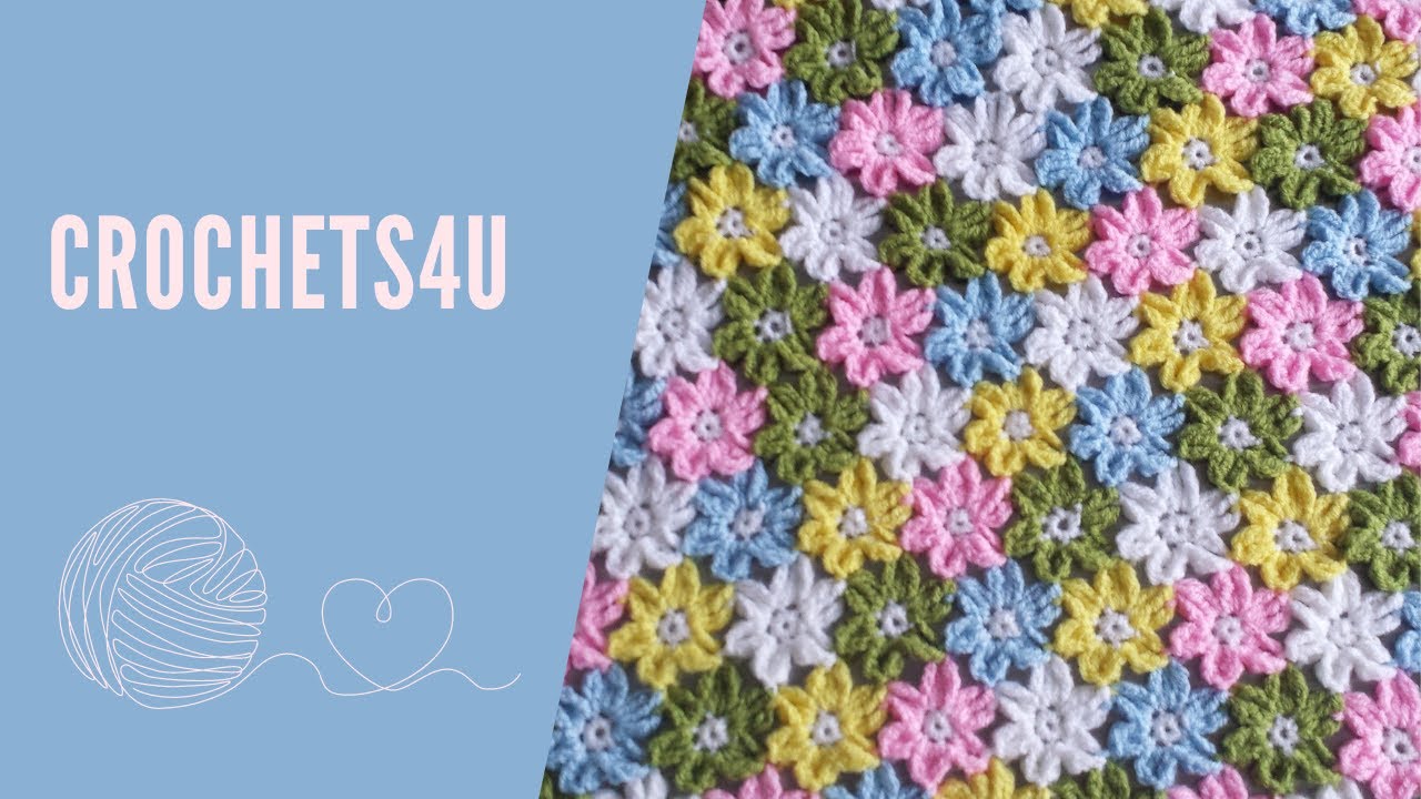 flower afghan