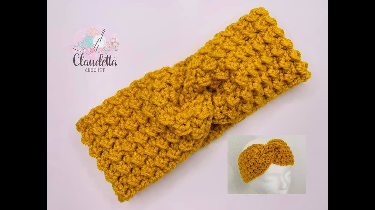 Twist Headband Grit Stitch