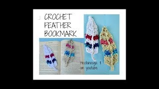 crochet feather