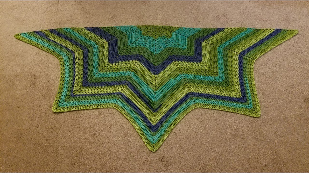 The Starburst Shawl