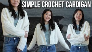 Simple Crochet Cardigan Tutorial