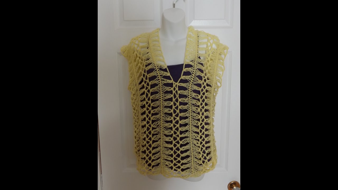 Hairpin Lace Summer Blouse