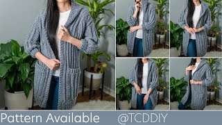 How to Crochet: Duster Cardigan | Pattern & Tutorial DIY
