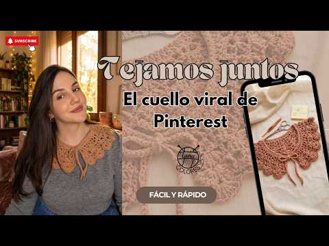 Romantic crochet collar