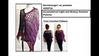 2227yt - LIGHT BREEZY Poncho