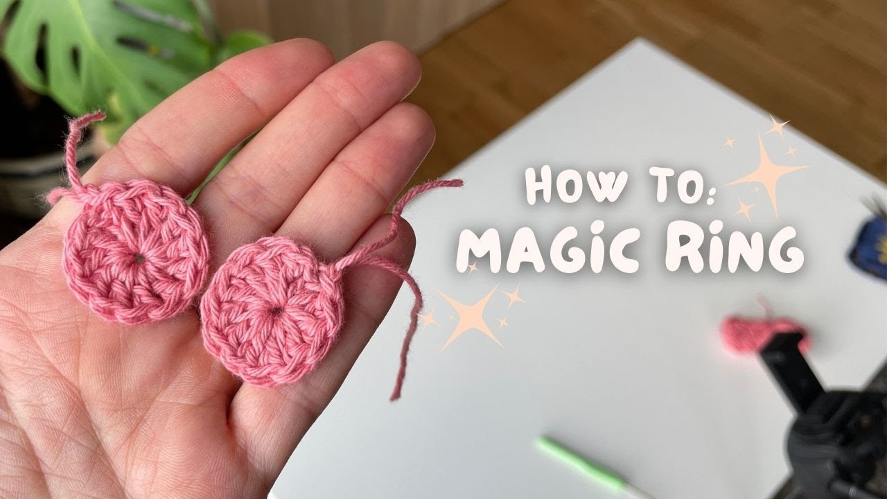 MAGIC RING CROCHET FOR BEGINNERS 🪄💍 crochet tips & tricks
