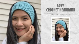 Learn to Crochet Headband ( Free Headband Pattern ) Winter Crochet Patterns ❄