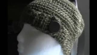 Beanie with a ribbed band