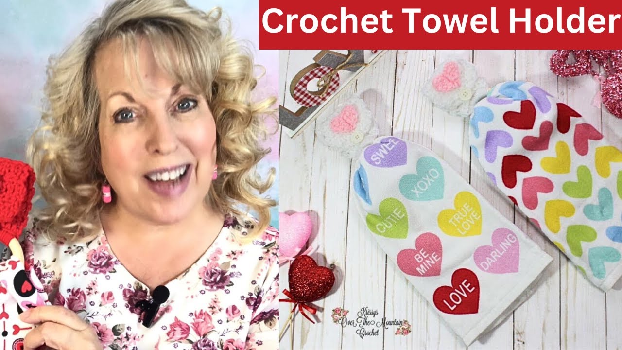 Heart Towel Ring Topper