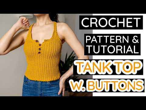 Tank Top W. Buttons