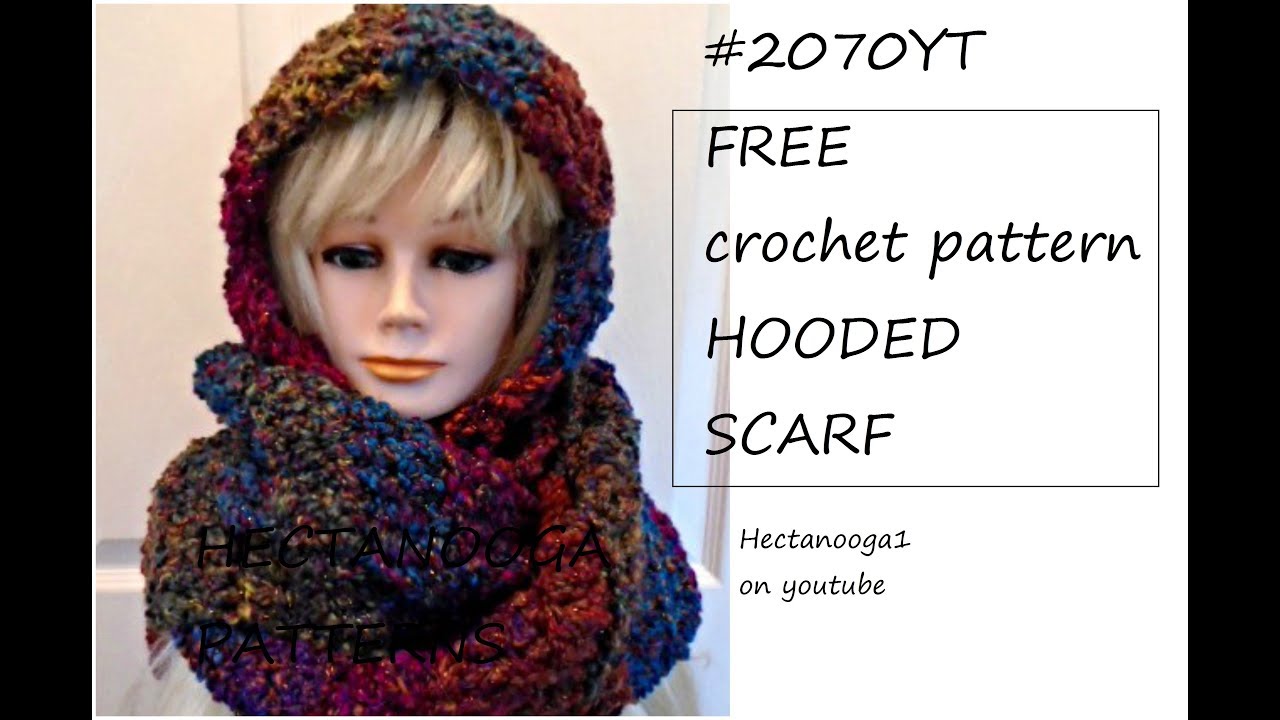 2070yt - hooded scarf