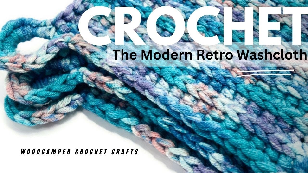 The Modern Retro Washcloth / Dishcloth