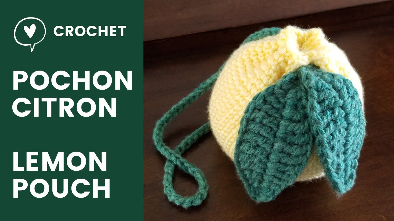 Lemon Drawstring Bag
