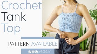 Crochet Tank Top | Pattern & Tutorial DIY